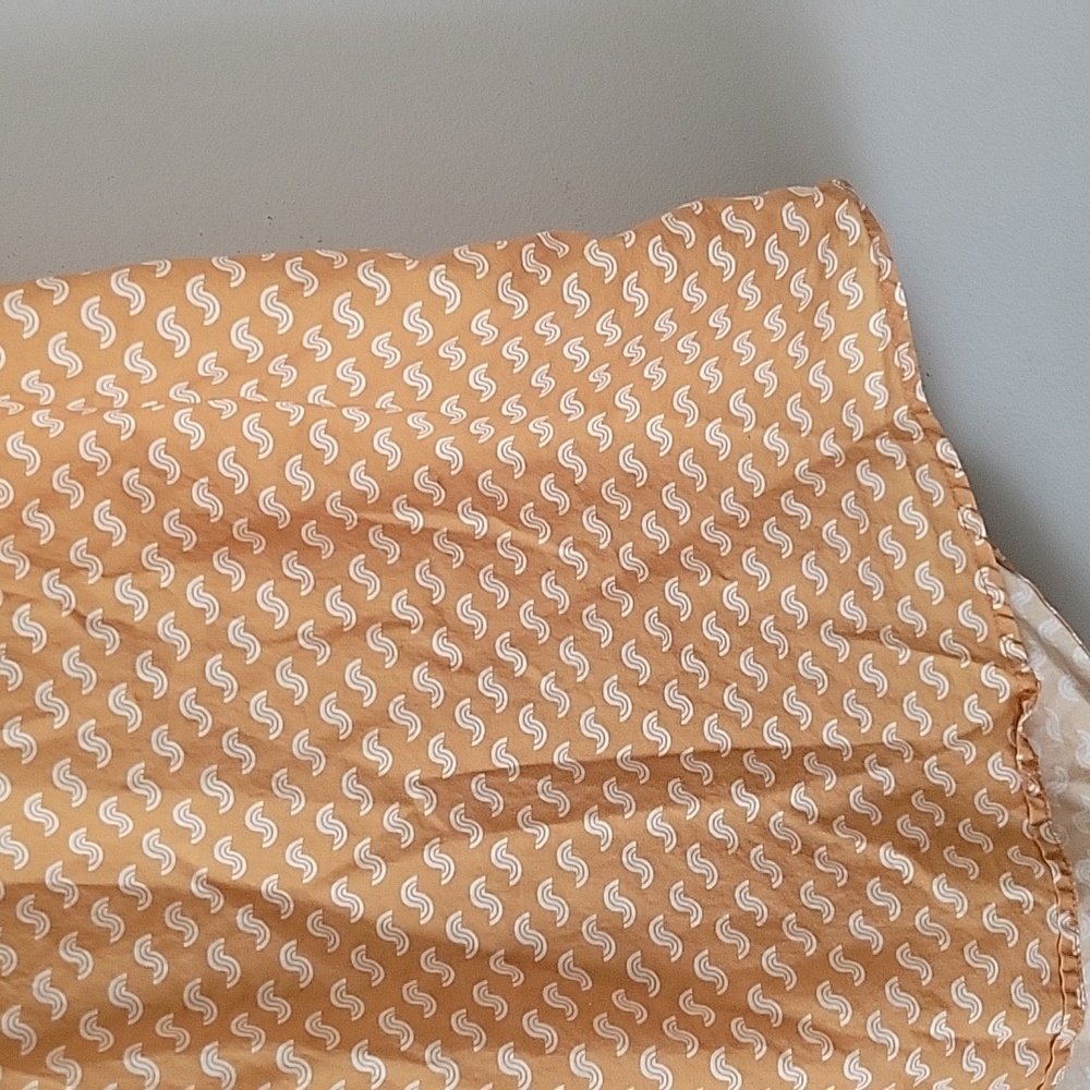 Bonobos Mustard Yellow Patterned Short Sleeved Bu… - image 3